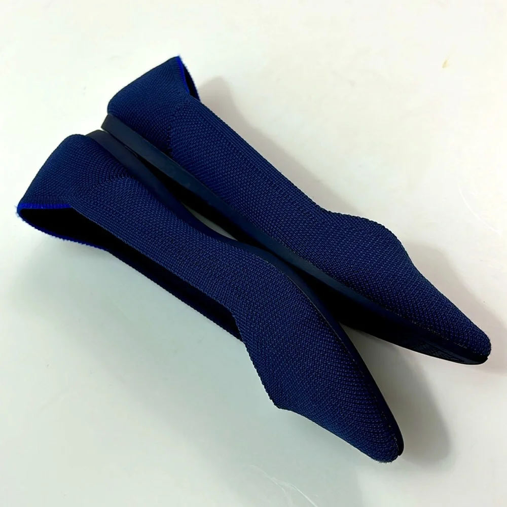 Rothy’s the point size 7, in navy, EUC - Picture 3 of 9